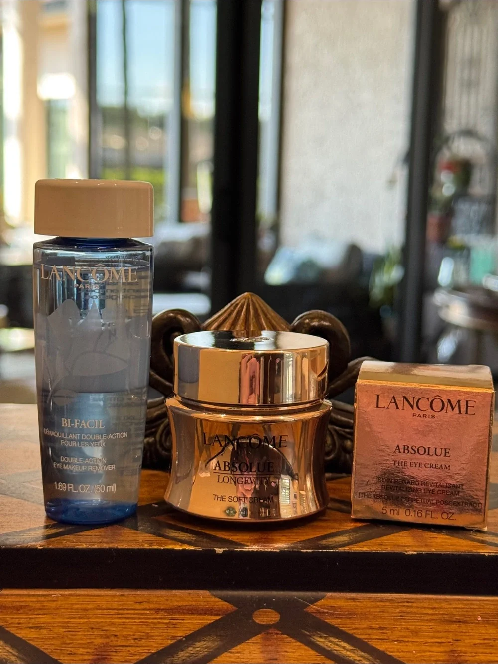 Lancôme Absolue Soft Cream, Eye Cream & Eye Makeup Remover
